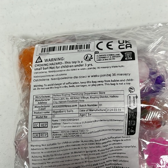 3 Colorful Stress Balls for Kids or Adults - Picture 12 of 12